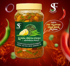Lemon, Green Chilli and Aramaralu Pickle